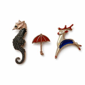 Brooch - Assorted Rose Gold Tone Brooches - ML3762